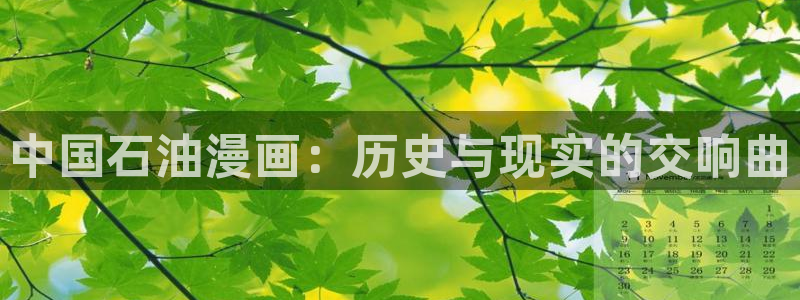 漫蛙2漫画免费看：中国石油漫画：历史与现实的交响曲